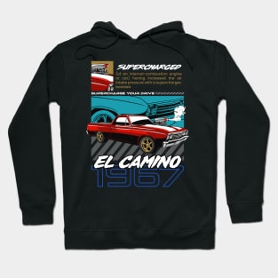 El Camino Muscle Car Hoodie